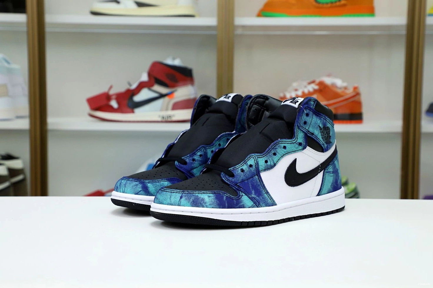 High Jordan OG Tie-Dye 1 Air  0726